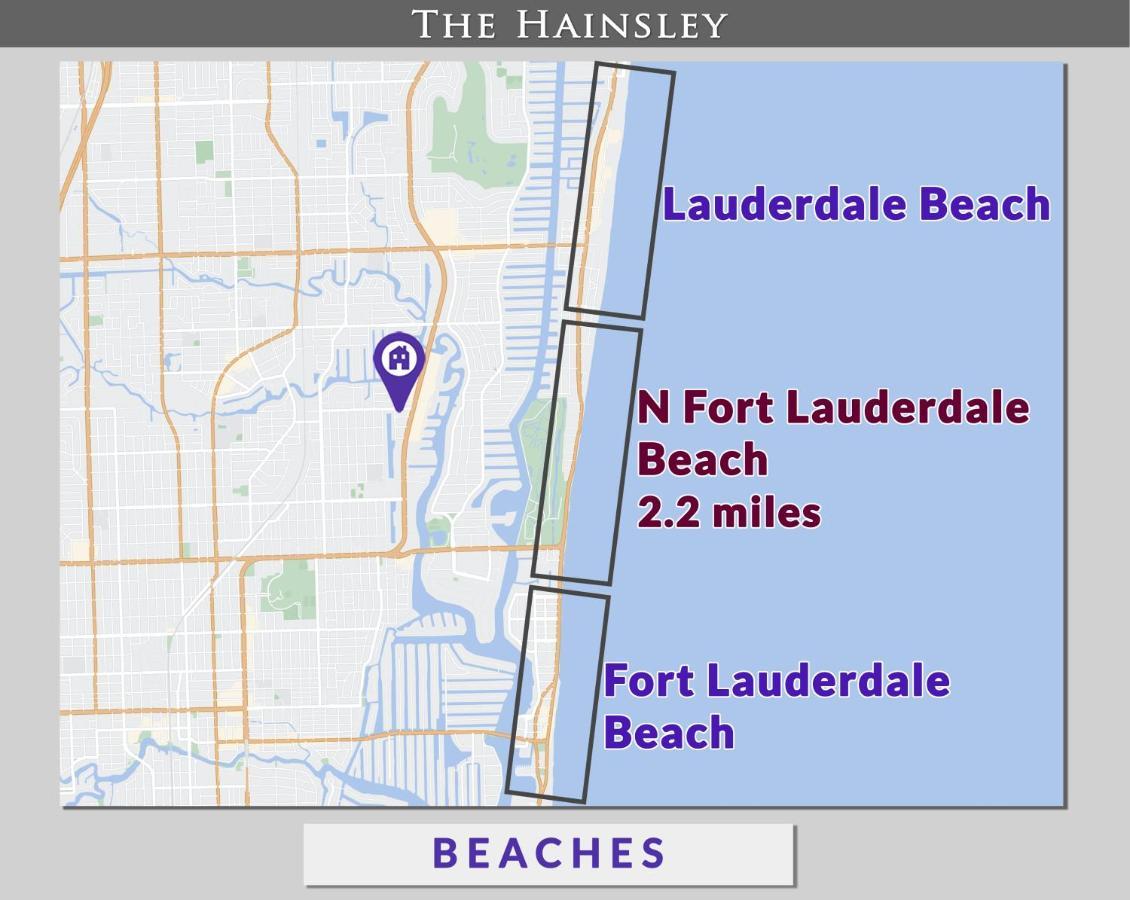 Hainsley Apartments At 1645 Fort Lauderdale Exteriér fotografie